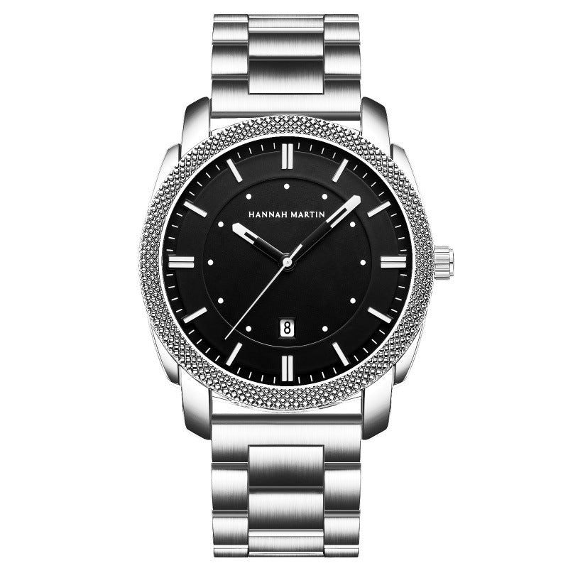 "Men's Watch Stainless Steel With Waterproof"