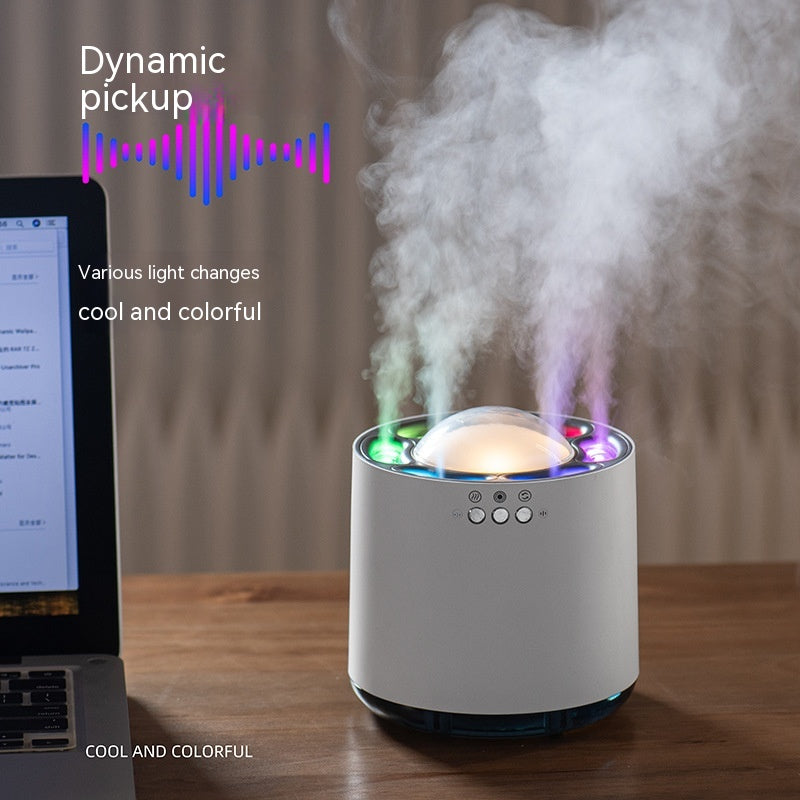 "Desktop Heavy Fog Humidifier Office Home Porous Home Decore"