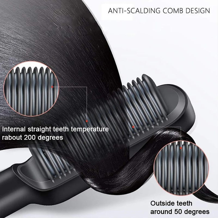 2 in 1 Multifunctional Hair Straightener Comb