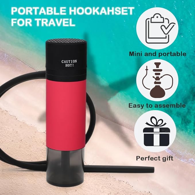 "Portable Travel Hookah"