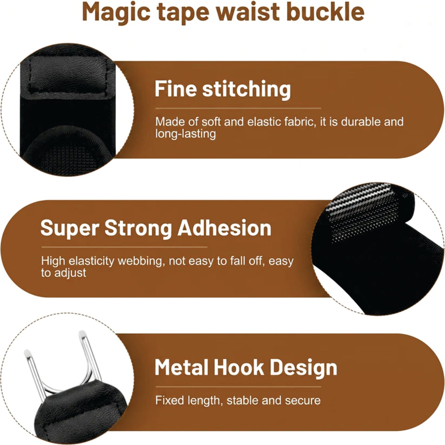 Buckle-Free Belt || Elastic Buckle Free Belt Men Adjustable No Buckle Waistband Casual Gift